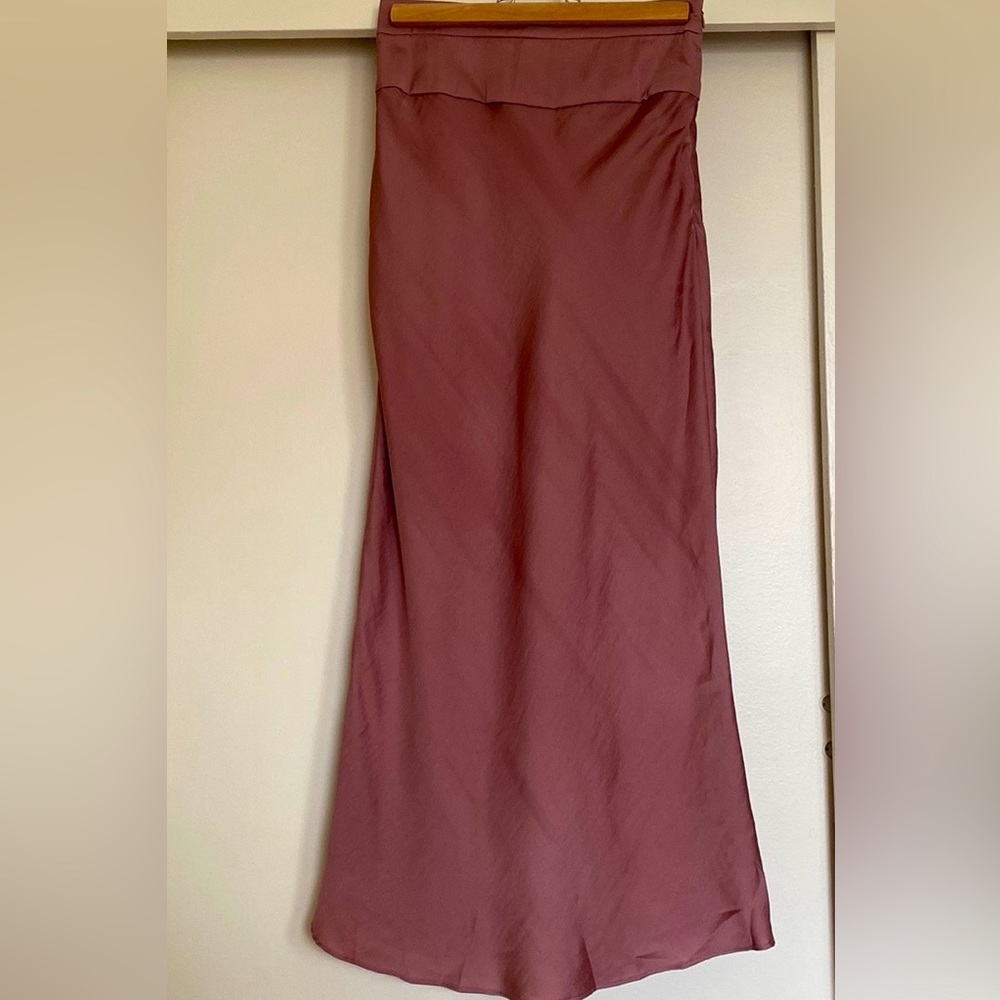 Free People Normani Bias Cut Skirt